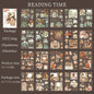 JIANQI 20 Sheets PET Die cut Stickers book Girl's Handbook Decorative handmade Scrapbooking Material Diary Album Craft Supplies