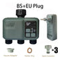 3 Zone Water Timer with, Tuya Wifi+RF433, Featuring IPX5 Waterproof, Rain Delay, Intelligent Irrigation, Suitable for the Garden