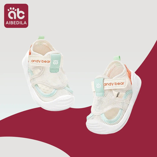 Baby Walking Shoes Summer Boys Mesh Shoe 1-3 Year Girls Sandals Soft Sole Anti Slip Children Casual Shoe Lightweight Baby Shoes