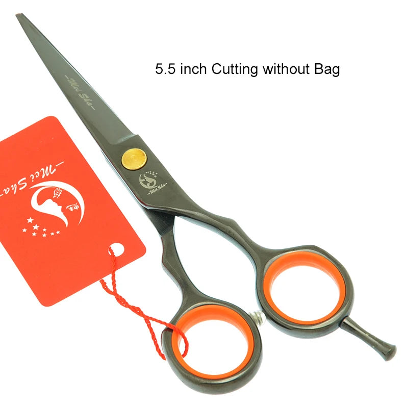 Meisha 5.5 inch Professional Hair Cutting Thinning Styling Tool Japan 440c Hairdressing Scissors Set Hair Salon Shears A0027A