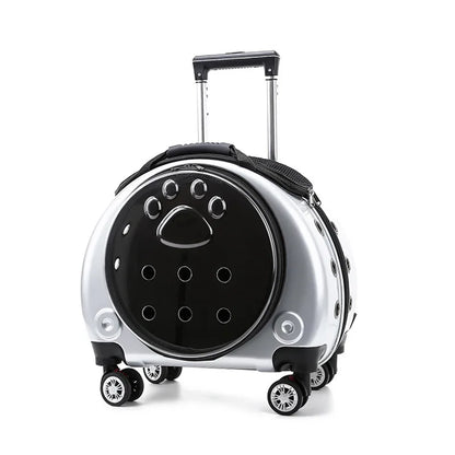 Pet Luggage, Transparent Space Capsule, Multi-purpose Backpack, Cat Bag, Large Capacity, Two Portable Small Dogs, Outdoor Bag