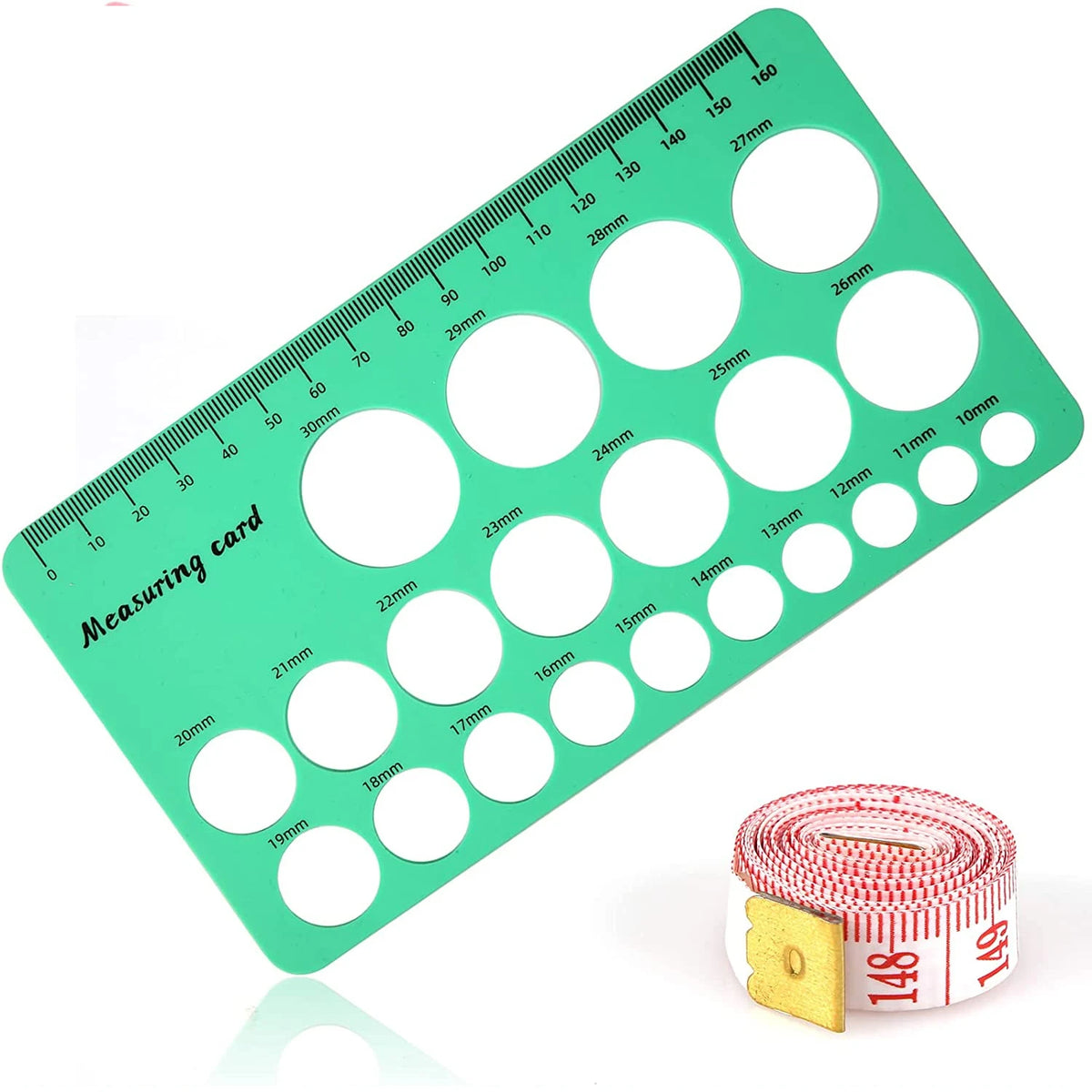 Breast Pump Nipple Silicone Ruler Nipple Diameter Breast Pump Flange Circle Sizing Ruler Nipple Measuring for New Mums Women