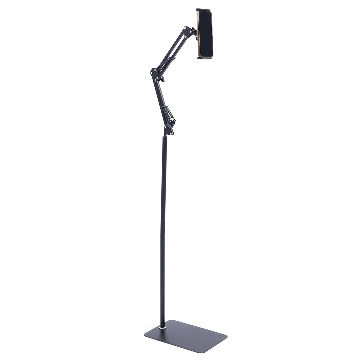 Universal Ipad Stand Floor Tablet Bracket Adjustable Flexible Rotation Phone Holder 360° Rotating Stand Support 4.72-7.09in
