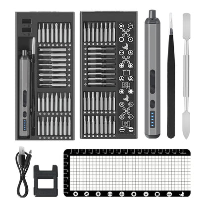68 IN 1 Precision Electric Screwdriver Set 5 Levels Adjustable Comes Fill Light Professional Mobile Phone IPad Repair Tool