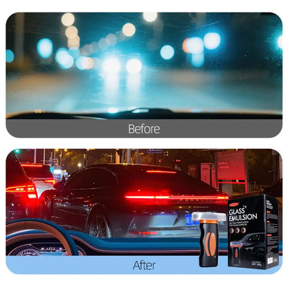 2026 New Car Glass Cleaner Gel Foam Anti-Fog Coating Windshield Watermark Remover Cleaning For Car Windows Rainproof Safe 100g