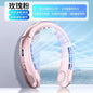 8000mAh Air Cooler USB Hanging Neck Fan Portable Bladeless Mini Rechargeable Mute LED Digital Display Electric Fans 2025 New
