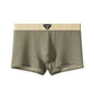 1/3PCS Men's Cool Ice Silk Boxers Shorts Summer Satin-like Solid Underpants Skin Friendly Breathable Mesh Crotch Male Underwear
