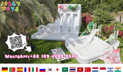 Foldable Kids Slide for Home Indoor Playground HDPE Plastic Foldable Multifunctional Slide for Toddlers School Garden