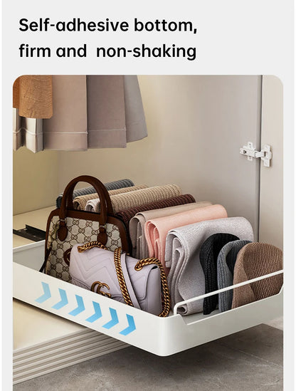 Kitchen Storage Box with Sliding Rail Pull-out Cabinet Storage Rack Spice Pantry Shelves Drawer Kitchen Organizer Basket