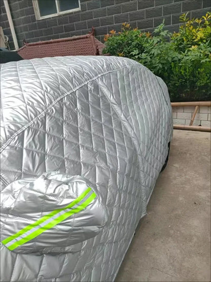 Car Covers Winter Warm Car Cover For Sun And Rain Protection Snow Hail Prevention Full Wrap Car Coats Cotton Fleece Thickened