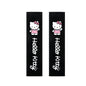 Hello Kitty Car Seat Belt Covers 2Pcs Soft Auto Seatbelt Shoulder Pads Universal Car Interior Accessories for Decoration Comfort
