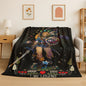 Classic Game Z-Zelda Cartoon Link Flannel Blanket Soft Warm Throw Blanket for Bedroom Living Room Bed Travel Camping Picnic