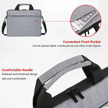 13.3 14 15.6 inch Laptop Handbag Sleeve Case Ultra Thin Notebook Cover Pouch Shoulder Bag For Lenovo HP Dell Asus Samsung