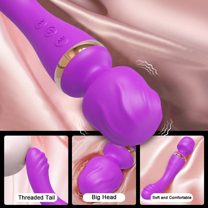 Powerful Ava Bar Vibrator Wand Dildos Sex Toys for Woman Dual Motor Clit G-Spot Clitoris Stimulator Vibrators Sex Toy for Couple