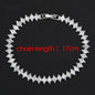 Luxury Dainty Tennis Bracelet for Women Silver Color Sparkling Cubic Zircon Stackable Chain Crystal Banquet Wedding Jewelry H085