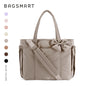 BAGSMART Large Capacity Tote Bag for Women Versatile Commuting Handbag Messenger Multiple Pockets Shoulder Sport Bag