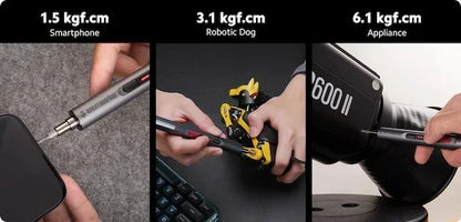 CreationSpace Cordless Electric Screwdriver Set 3 Torque Settings 29/42  in 1 Precision Screwdriver for Phones Watches Repair