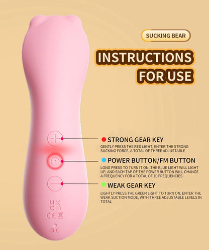 Clit Sucking Vibrator 10 Speed Vibrating Sucker Oral Suction Nipple Clitoris Stimulator Sex Toys For Women Masturbator Product