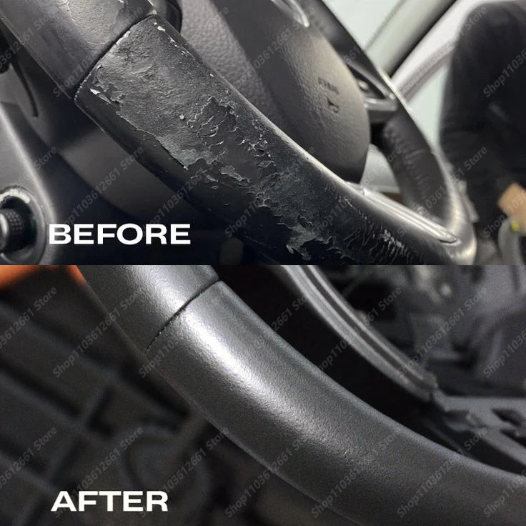 Car Plastic Restorer Crystal Clear Auto Interior Leather & Panel Renewal Wax Coating Agent Back To Black Gloss Car Wax Polish