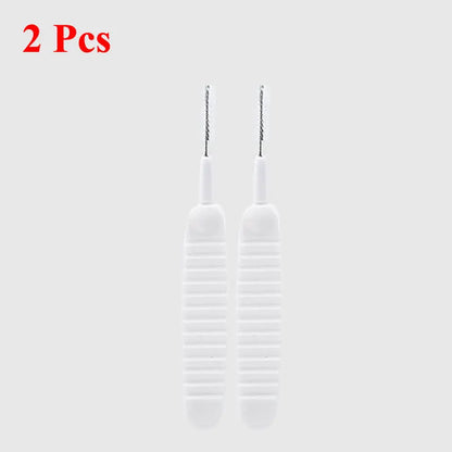 Bathroom Shower Head Cleaning Brush White Small Brush Pore Gap Clean Anti-clogging Nylon For Kitchen Toilet Phone Hole