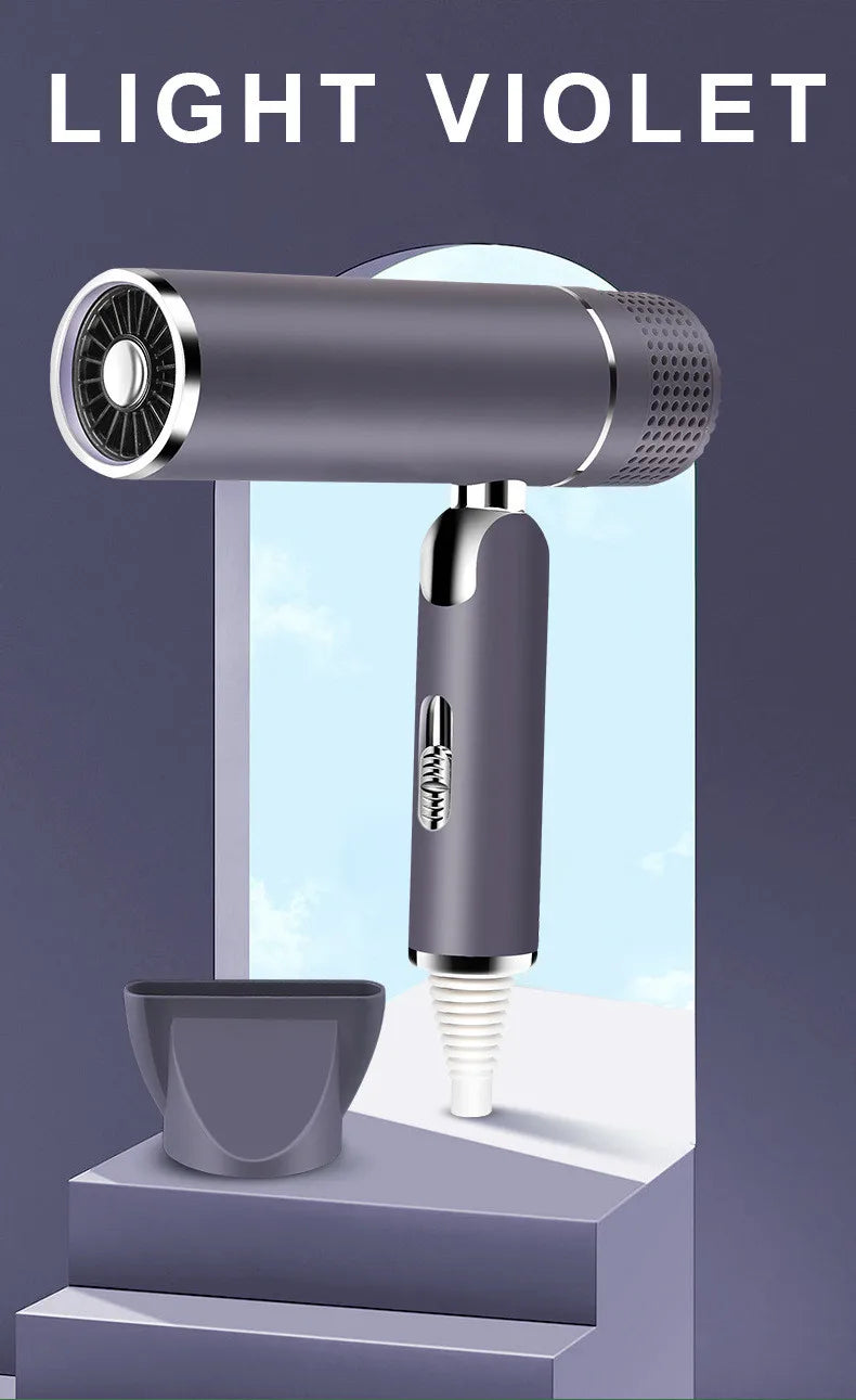 2300W Hair Salon Hair Dryer High Power Strong Wind Speed Dry Blue Light Ion Silent Home Hairdresser Special New Product