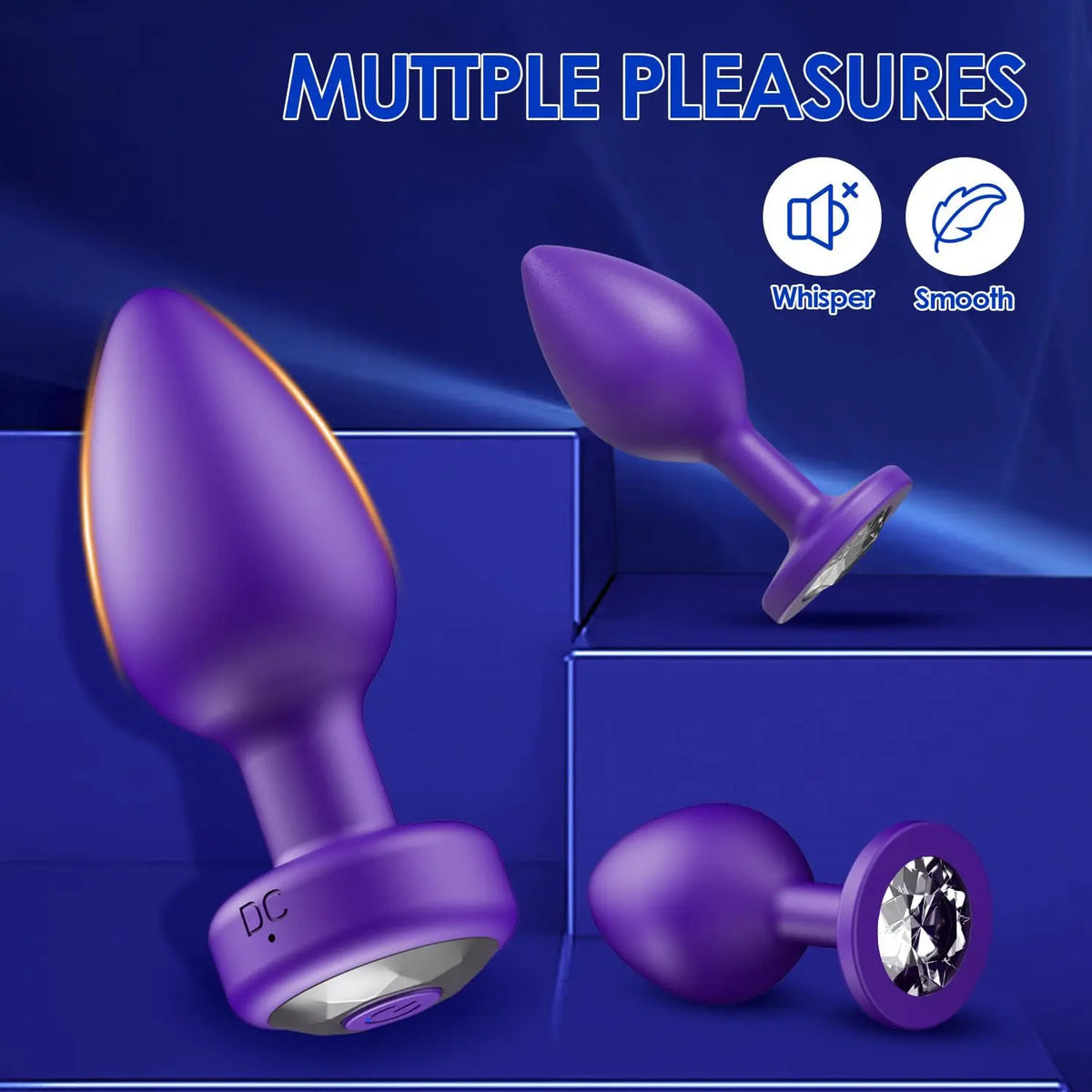 Powerful Small Anal Vibrator for Gay Wireless Remote Control 10 Frequency Vibration Prostate Massager Female Vagina Massager
