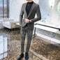 Mens Suits Wine Red Black Green Suits For Man Groom Wedding Velvet Tuxedo Velour Blazer Jackets Pants 2 Piece Costume Homme New