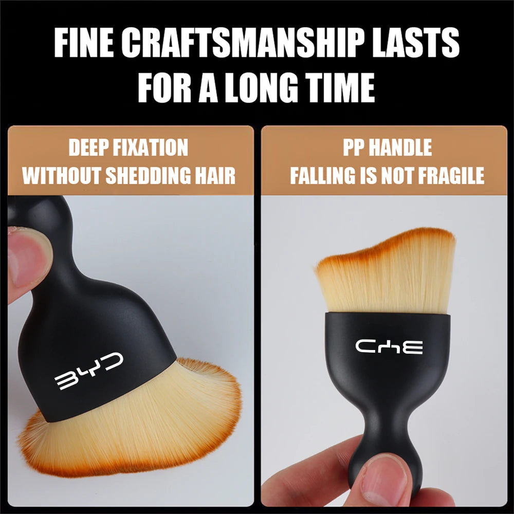 Auto Interior Dust Removal Soft Brush Car Cleaning Sweeping Brush Fit BYD Han EV Tang DM-i Qin Song Seal U Sealion 7 G5 I3