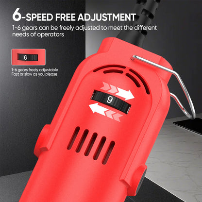 90° Ceramic Tile Beauty Sewing Tool Electric Straight Grinder 6 Variable Speeds Cleaning Machine Grinder Sander Polisher