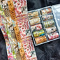 10Rolls Halloween  Flower Plaid Angel Marble  Bow Nail Foils Transfer Paper  Nail Art Stickers   Decal  Nails Decoration