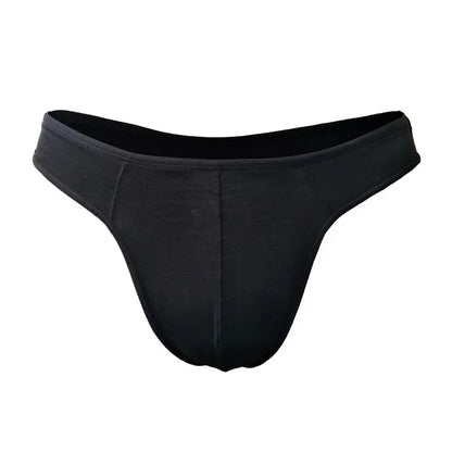 Sports Solid Men Thong Male Cotton Breathable G-String Seamless No Trace Sports Panties Sexy T-back Exotic Lingerie Plus Size