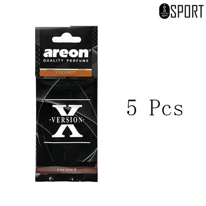 3-60Pcs X Version Car Air Refresher Car Suspension Decoration Home Bathroom Refresher Natural Perfume Car Interior Hanging Paper
