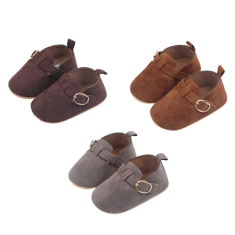 0-18months Baby Flats Soft Shoes Sole Indoor Outdoor Non-slip Walking Shoes for Infant Girls Boys