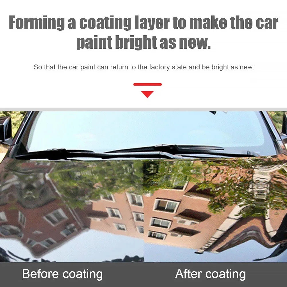 3 in 1 Car Ceramic Coating Nano Super Hydrophobic Protection Polishing Spraying Quick Coat Glass ,Wheel & Paint Care JB XPCS 44