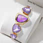 Elegant Rhinestone Bracelet Strap Women Watches Fashion Irregular Dial Ladies Quartz Wristwatch Reloj Mujer (Without Box)