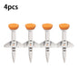 4 Pcs 33-55mm Adjustable-height Golf Tee Training Accessories