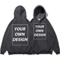 Customized DIY Print Men Woman Autumn Winter Hoodies Casual Classic Pullovers Simple Comfy Streetwear Soft Warm Sports Clothing