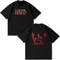 Rapper Niro OX7 Album T-shirt Men Women Clothes Hip Hop Fashion Pop Music T-shirts Male Casual Cotton Vintage T Shirt Streetwear
