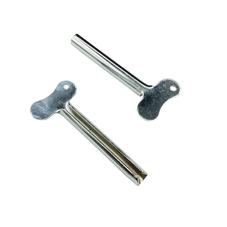 Creative Toothpaste Tube Squeezer Simple Toothpaste Roller Stainless Steel Labor Saving Toothpaste Tube Wringer Cleanser Presser