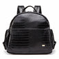 Soboba Large Capacity Solid Diaper Bag with Backpack Straps for Fashionable Mothers – Waterproof Nappy Changing Bag