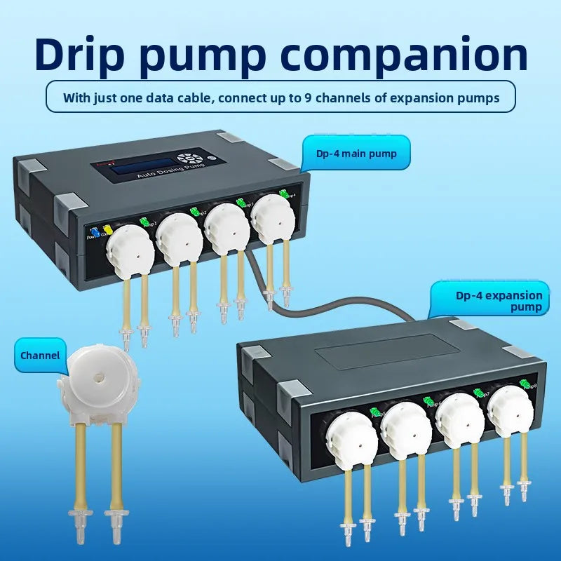JEBAO DP-4 DP-5 DP-2 DP-3S DP-4S DP-3 Automatic titration pump peristaltic pump Dosing pump Aquarium automatic infusion machine