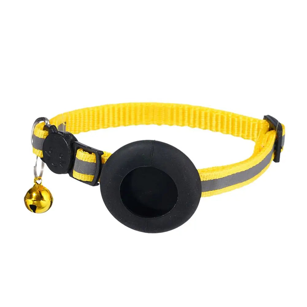 Reflective Adjustable Cats and Small Dogs Collars with Bells Pet Supplies Anti-strangling Cats Necklace Breakaway Cat Collar