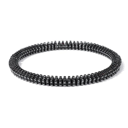 Men Hematite Bracelet Loss Weight No-magnetic Black Hematite Bead Bracelet Healing Health Therapy Balance Pulsera Jewelry Gift