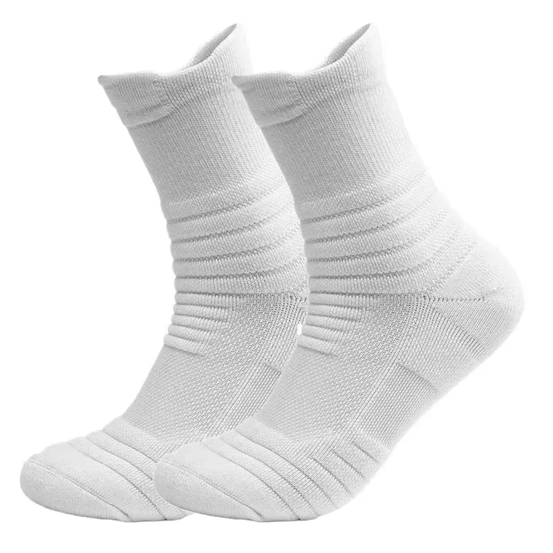 5 Pairs Socks MEN'S Mid-calf Spring and Autumn Sports Sweat Anti-odor MEN'S Socks Thin Sports Socks