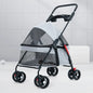 Multi Function Pet Stroller Foldable Push Pull Trolley Carrier Handbag for Cats Small Dogs Outdoor Travel Daily Use 펫 유모차