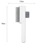 Self-Cleaning One-Button Dog Comb Pet Hair Remover Cat Brush Massage Grooming Combs for Dogs And Pets