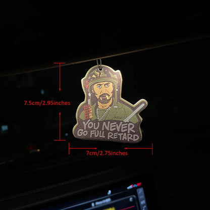 You never go full wardrobe parody car aromatherapy air freshener cartoon anime toilet wardrobe natural cologne fragrance