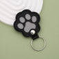 S27 Dog Hair Collector Keychain Leather Pet Memorial Gift Keepsake for Dogs and Cats Fur Storage Pendant Charm Gift Keychain