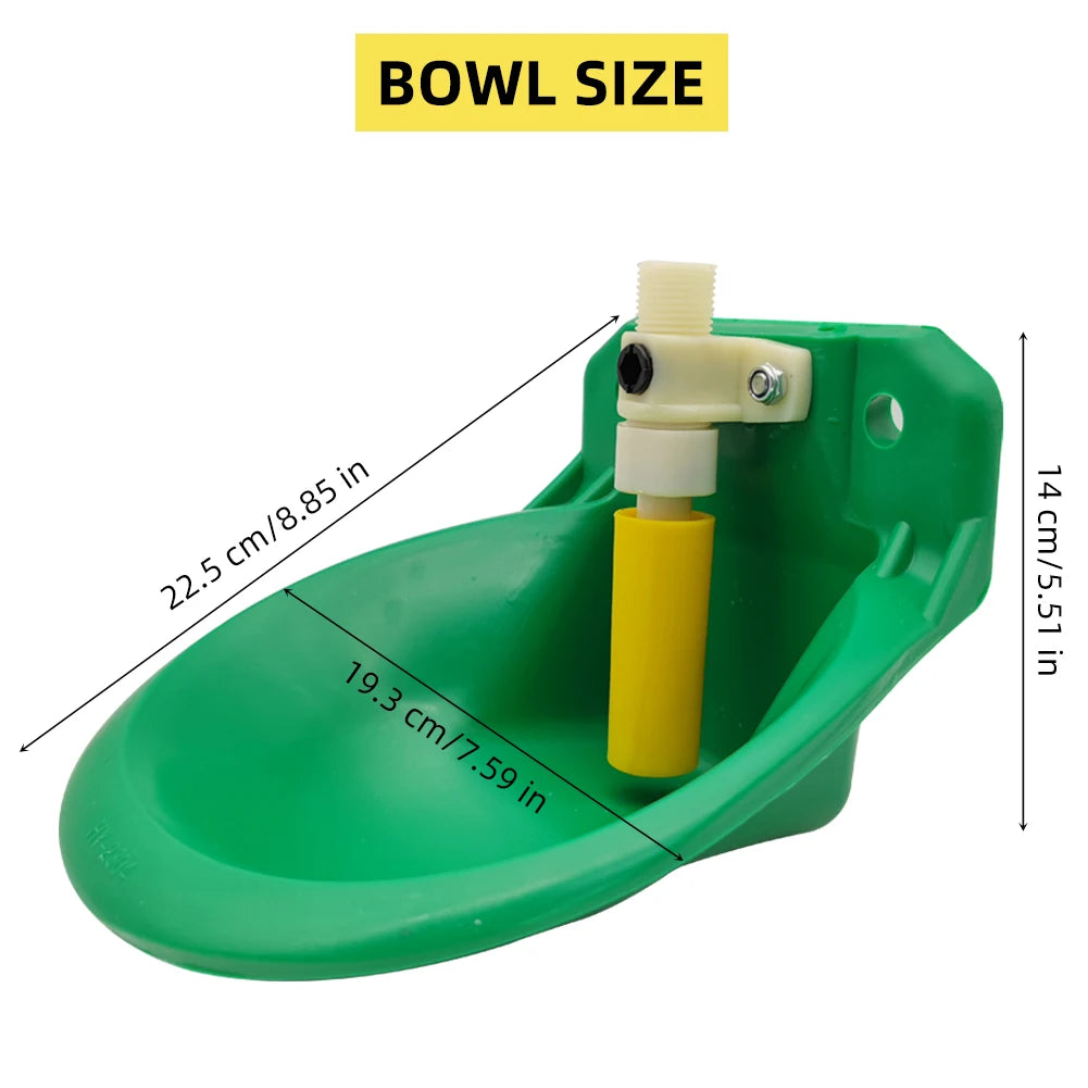 Livestock Sheep Goat Drinking Bowl Plastic Value Quality Water Fountain Cattle Sheep Dog Feeding Supplies Farm Animals Livestock