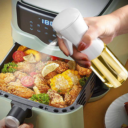 200\300\500ml Kitchen Oil Spray Bottle Olive Acid Sprayer for Cooking BBQ Baking Oil Dispenser Nebulizer Accessories Gadget